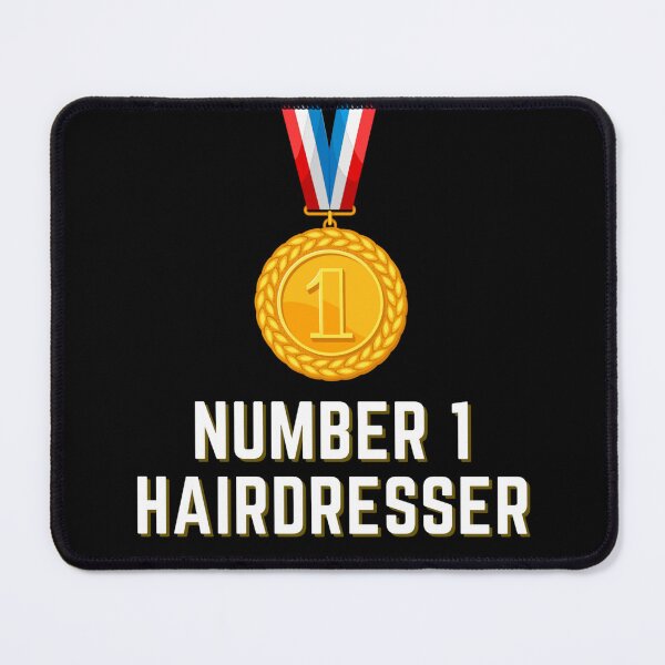 Item preview, Number 1 Hairdresser Medal designed and sold by Imemewell.