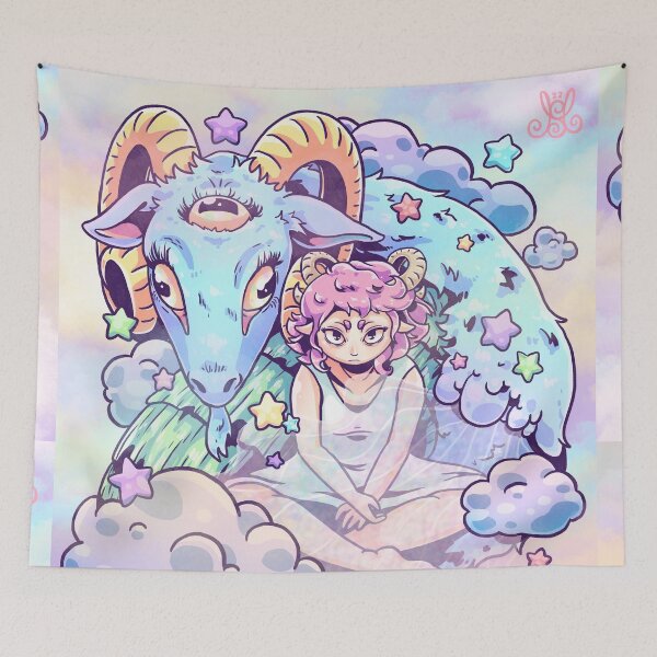 Item preview, Goat in the Sky designed and sold by MedussaSolar.