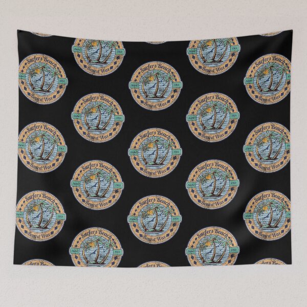 Item preview, Surfers Beach Surfing Surfboard Wax Vintage Edition designed and sold by CharJens.