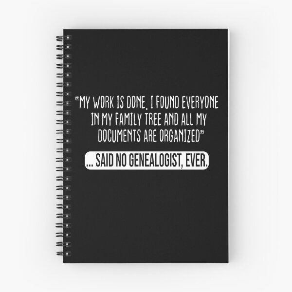 Item preview, Funny Genealogists Quote Genealogy designed and sold by Luna1Shop.