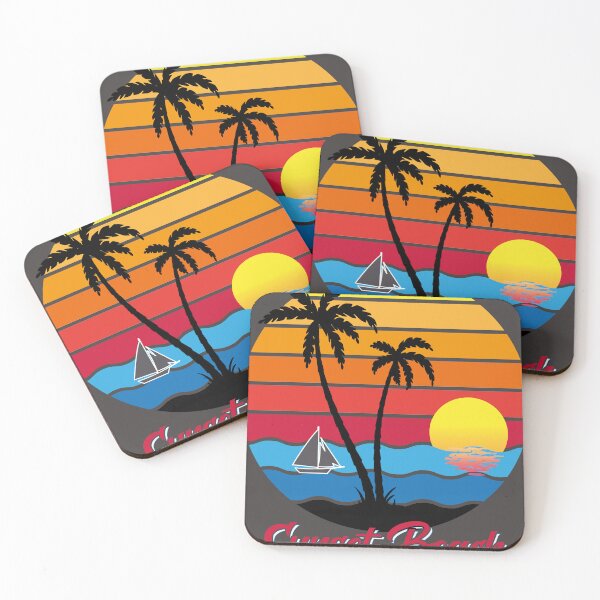 Item preview, sunset beach summer designed and sold by designer-02.