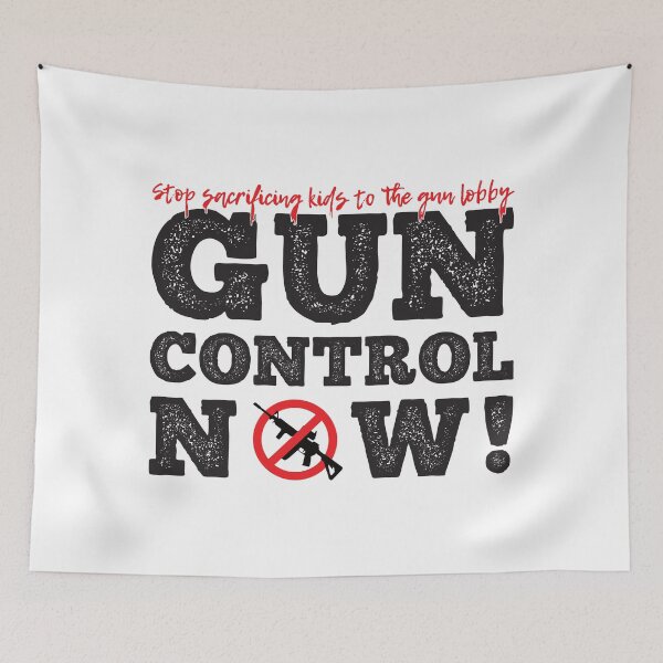 Item preview, Gun Control Now! designed and sold by Happy Puppy Print On Demand.