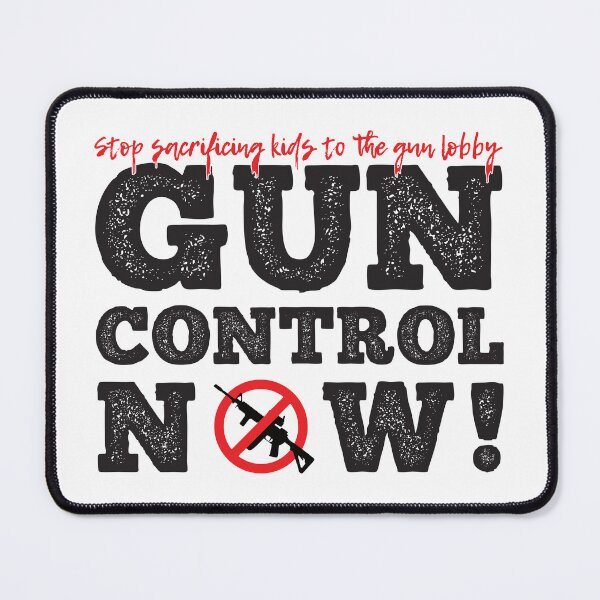 Item preview, Gun Control Now! designed and sold by Happy Puppy Print On Demand.