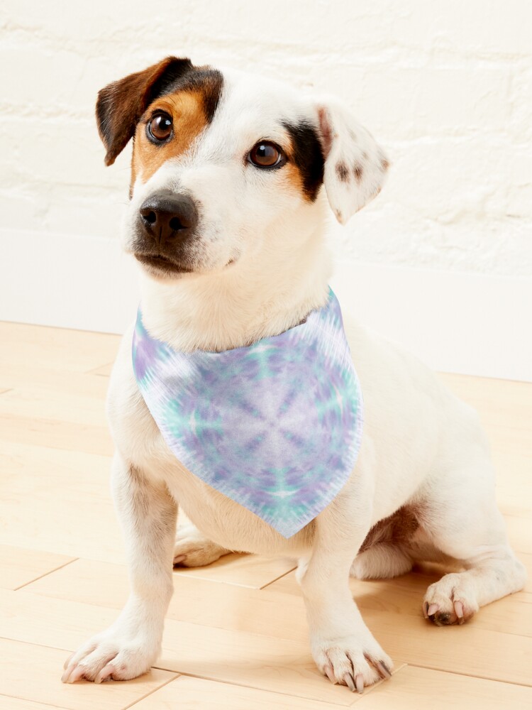 Tie dye shop dog bandana