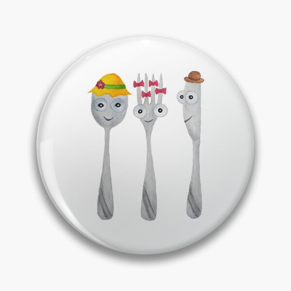 Item preview, Funny spoon, fork and knife  designed and sold by JHcolors.