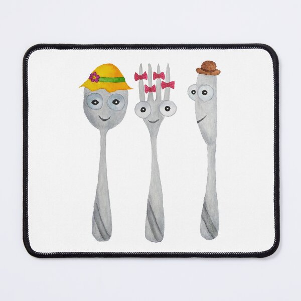 Item preview, Funny spoon, fork and knife  designed and sold by JHcolors.