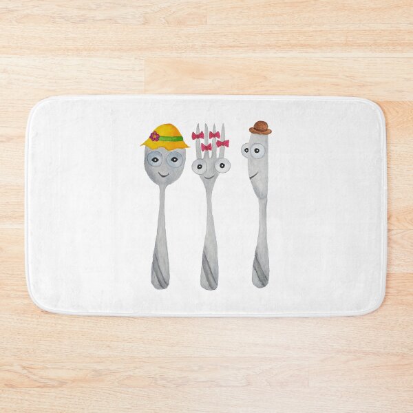 Item preview, Funny spoon, fork and knife  designed and sold by JHcolors.