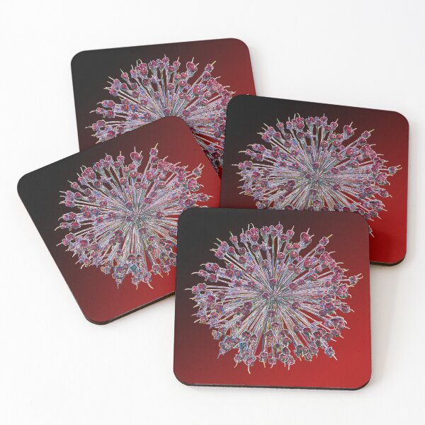 Item preview, Red Allium designed and sold by Jan Palmer.