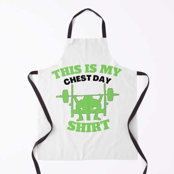 Item preview, This Is My Chest Day - Funny Gym - Black Green designed and sold by GymWearDepot.