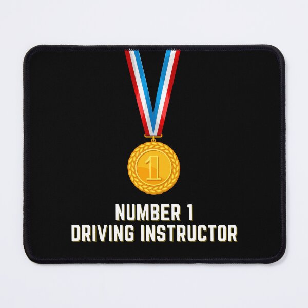 Item preview, Number 1 Driving Instructor Gold Medal designed and sold by Imemewell.