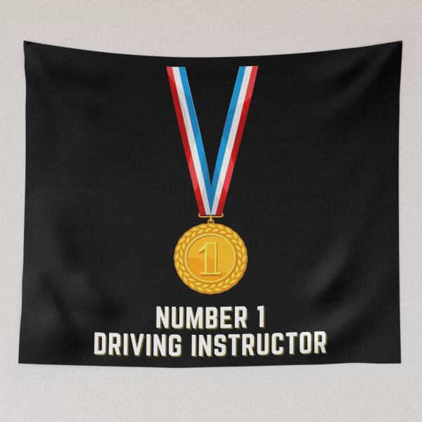 Item preview, Number 1 Driving Instructor Gold Medal designed and sold by Imemewell.