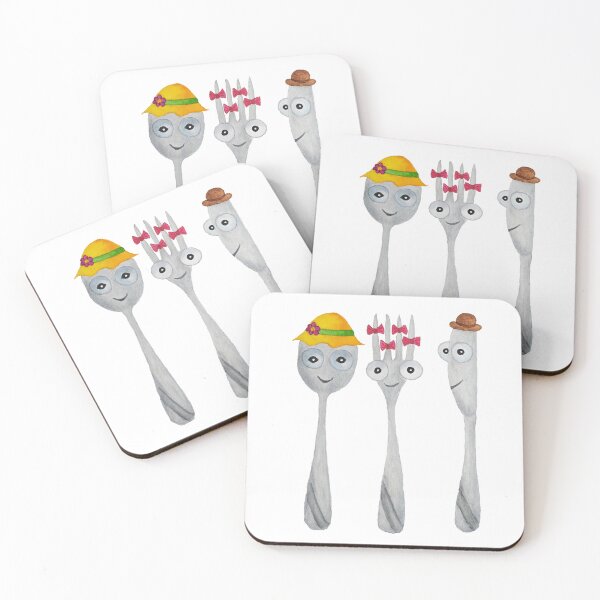 Item preview, Funny spoon, fork and knife  designed and sold by JHcolors.