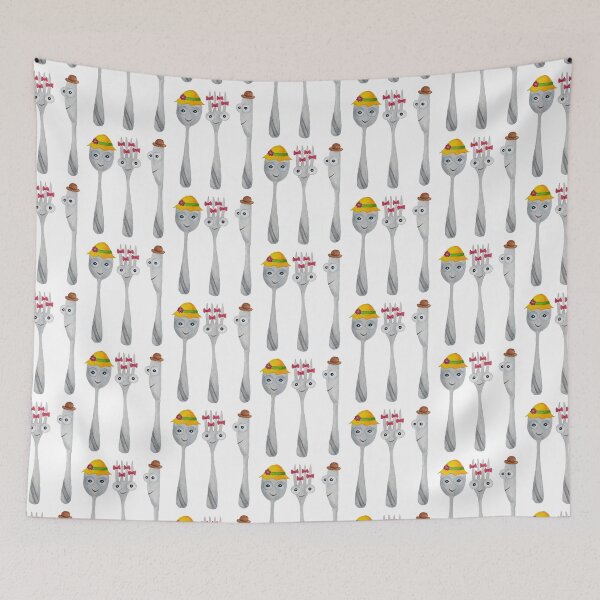 Item preview, Funny spoon, fork and knife  designed and sold by JHcolors.