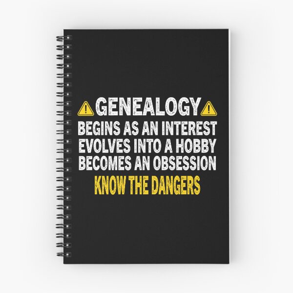 Item preview, Genealogy Know The Dangers designed and sold by Luna1Shop.