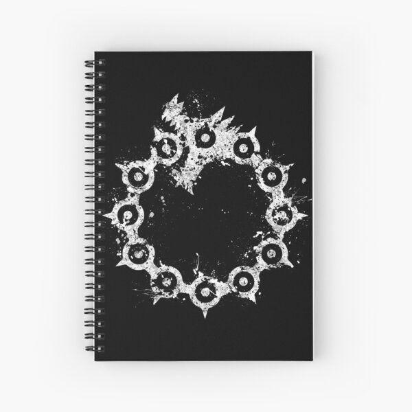 Seven Deadly Sins - Wrath Spiral Notebook