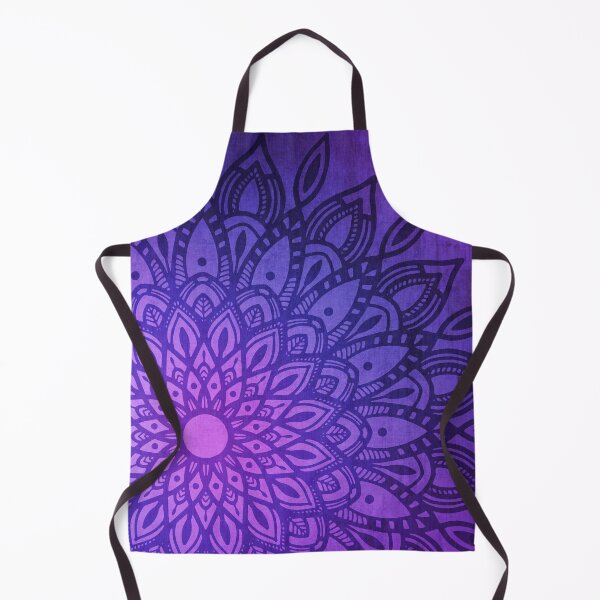 Item preview, Dark Mandala in Purple, Pink and Navy designed and sold by Kelly Dietrich Mandala & Fractal Art.