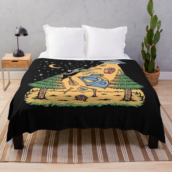 Item preview, summer adventure awaits camper funny alien designed and sold by Nena12312.