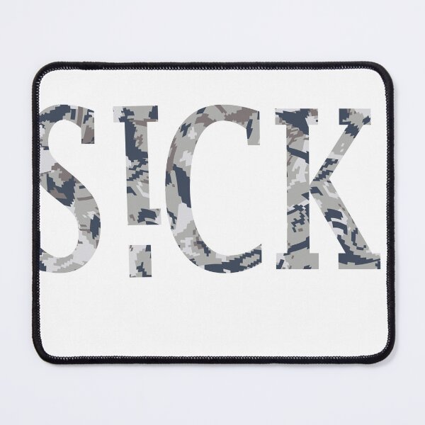 Item preview, Sickick S!ck S!ckK!ck S!ck!ck  Brown-Gray camouflage  designed and sold by TheGreedyCrypto.