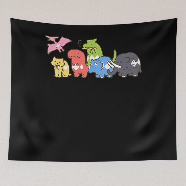 Item preview, Music Vintage Retro Pet Dinosaur Power Rangers Funny Graphic Gift designed and sold by Esterblue.