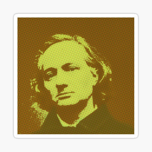 Stickers Citation de Baudelaire - TenStickers