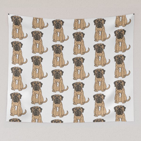 Item preview, Bull Mastiff Cute Cartoon Old English Mastiff Dog designed and sold by NicBexDesigns.