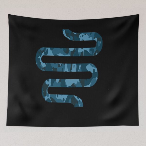 Item preview, Sickick Sick Kick S!ck!ck  Blue camouflage designed and sold by TheGreedyCrypto.