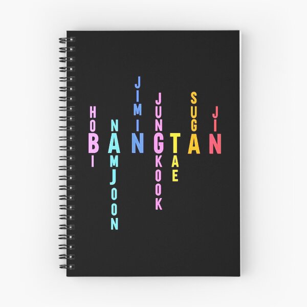 Item preview, Bangtan Member Names designed and sold by geraldgemux.