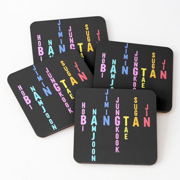 Item preview, Bangtan Member Names designed and sold by geraldgemux.