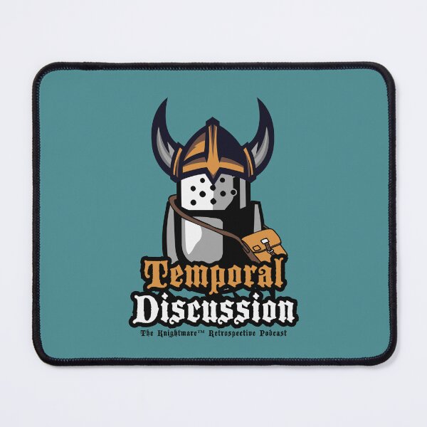Item preview, Temporal Discussion Logo (Knightmare) designed and sold by Temporal Discussion: The Knightmare Podcast.