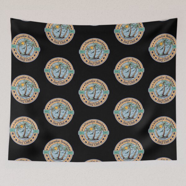 Item preview, Paradise Beach Surfing Surfboard Surf Club designed and sold by CharJens.