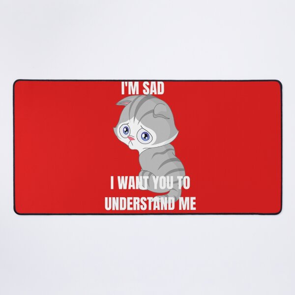 Item preview, Cute sad cat. sad eyes kitty designed and sold by EMIPRINCESS.