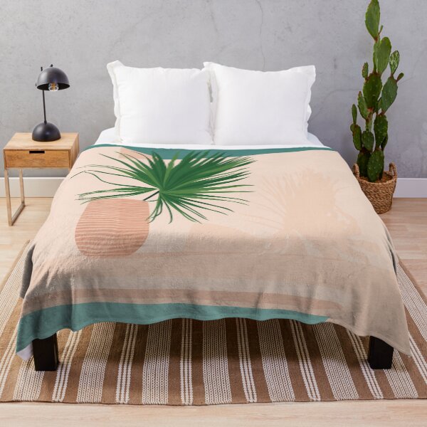 Item preview, Fan Palm in Vase designed and sold by zykydesigns.