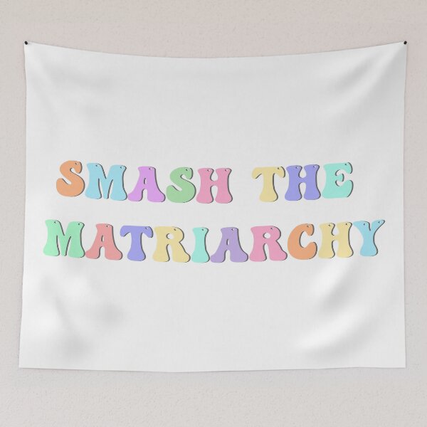 Item preview, Smash the Matriarchy (Rainbow) designed and sold by ArashiiGames.
