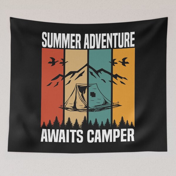 Aperçu de l'œuvre Summer Adventure Awaits Camper créée et vendue par Nena12312.