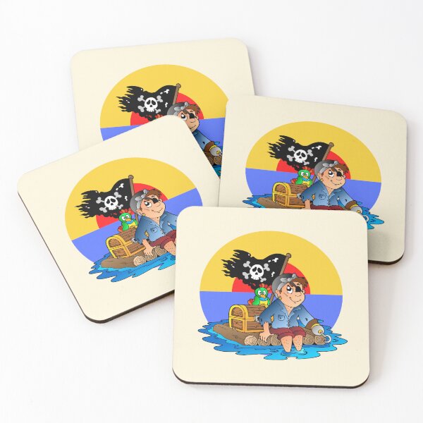 Item preview, Cartoon Pirate Illustration designed and sold by Einstein12345.