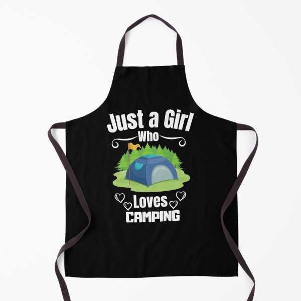 Item preview, Just a Girl Who loves Camping #03 designed and sold by WaguinhoTex.