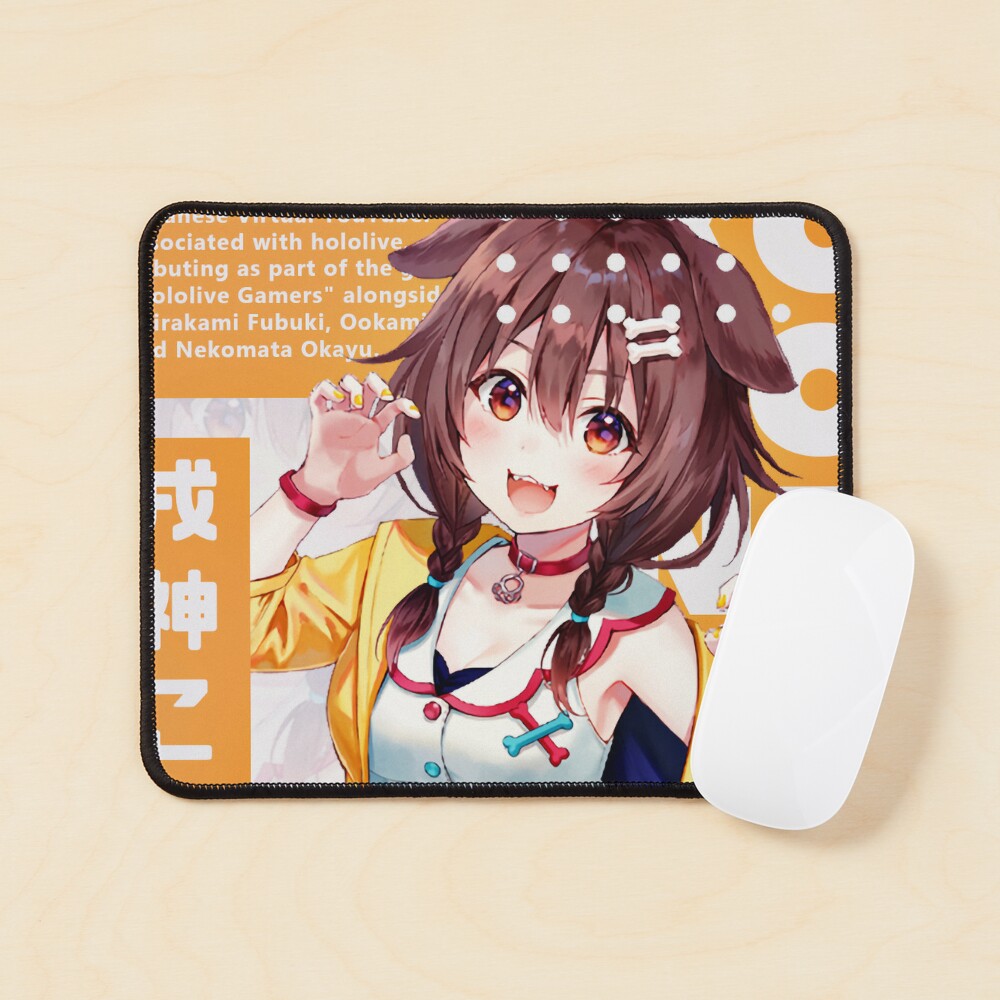 Hololive cute girls 3D Oppai Mouse Pad Kawaii Anime Gaming