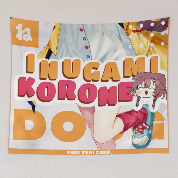Item preview, Hololive Inugami Korone Wallpaper designed and sold by kylewords00.