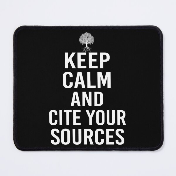 Item preview, Keep Calm And Cite Your Sources Genealogist Gift designed and sold by Luna1Shop.