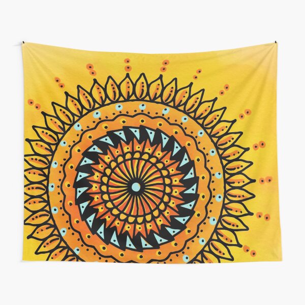 Summer Mandala Tapestry