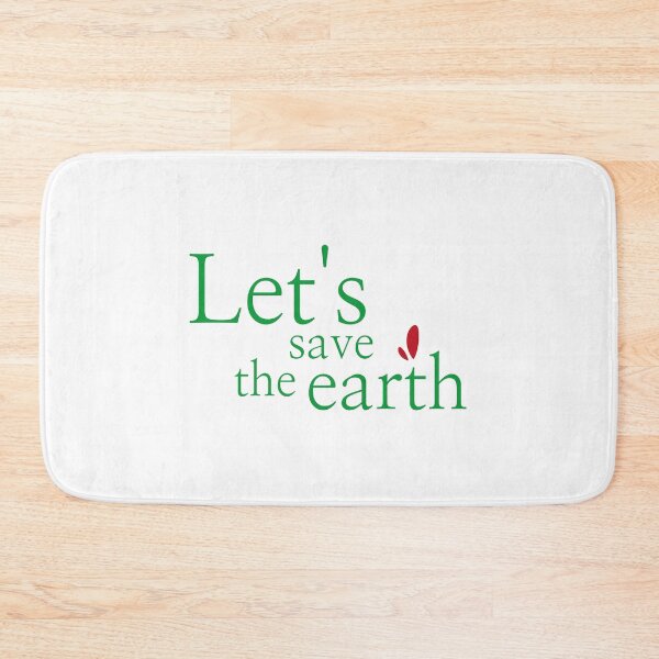 Item preview, Let's save the earth designed and sold by crazyhome.