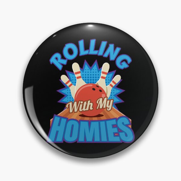 Item preview, Rolling With My Homies Bowling Bowler designed and sold by MooonTees.