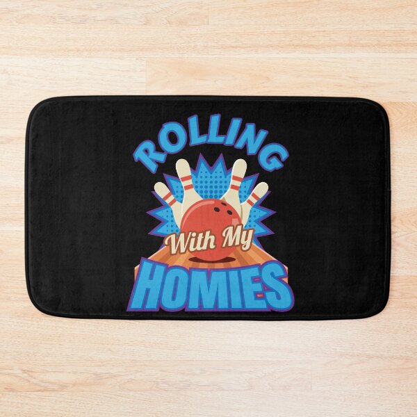 Item preview, Rolling With My Homies Bowling Bowler designed and sold by MooonTees.