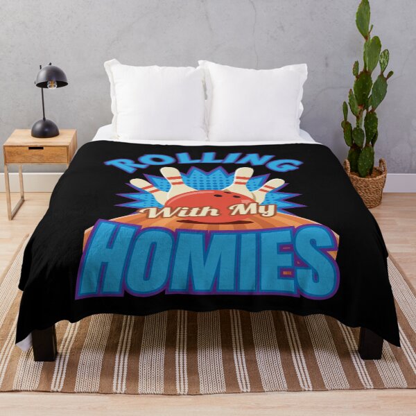 Item preview, Rolling With My Homies Bowling Bowler designed and sold by MooonTees.