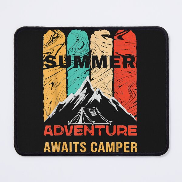 Item preview, Vintage Summer Adventure Awaits Camper Funny Summer Camping designed and sold by Nena12312.