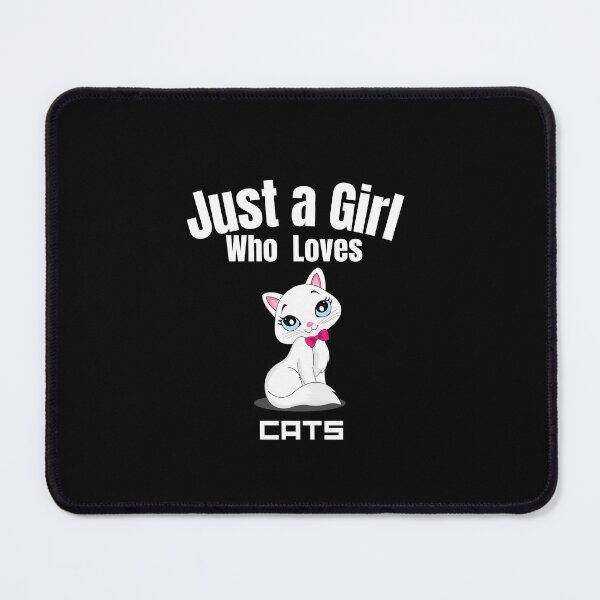 Item preview, Just a Girl Who loves Cats #02 designed and sold by WaguinhoTex.