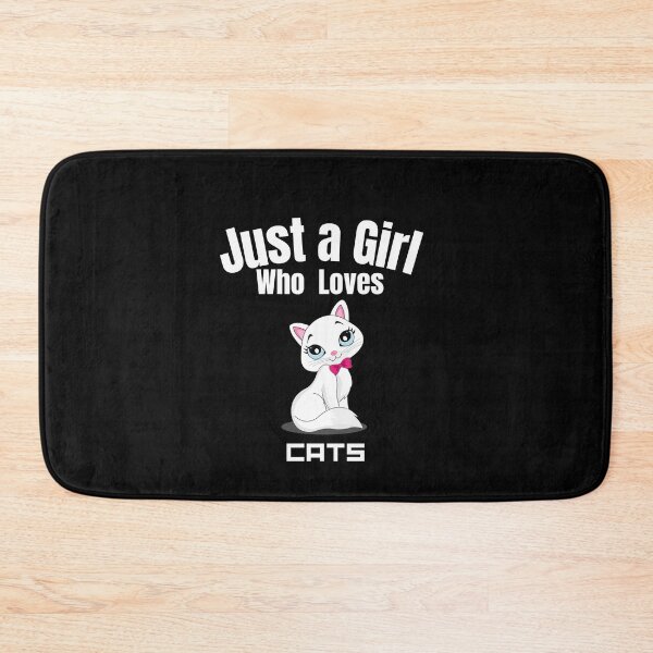 Item preview, Just a Girl Who loves Cats #02 designed and sold by WaguinhoTex.