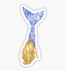 Lounging Mermaid Sticker