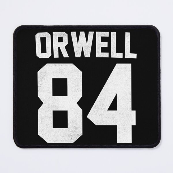 Item preview, Orwell 84 Jersey White Essential T-Shirt designed and sold by ayeshadanaqws.