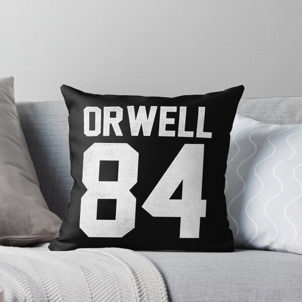 Item preview, Orwell 84 Jersey White Essential T-Shirt designed and sold by ayeshadanaqws.